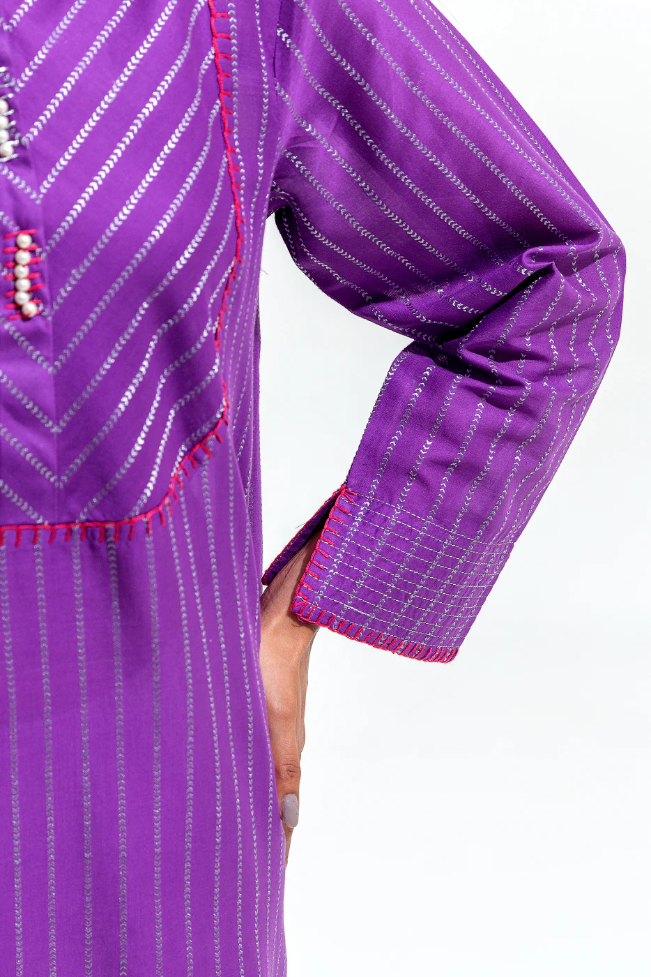 BASIC JACQUARD SHIRT (LUXURY PRET) - Image 2