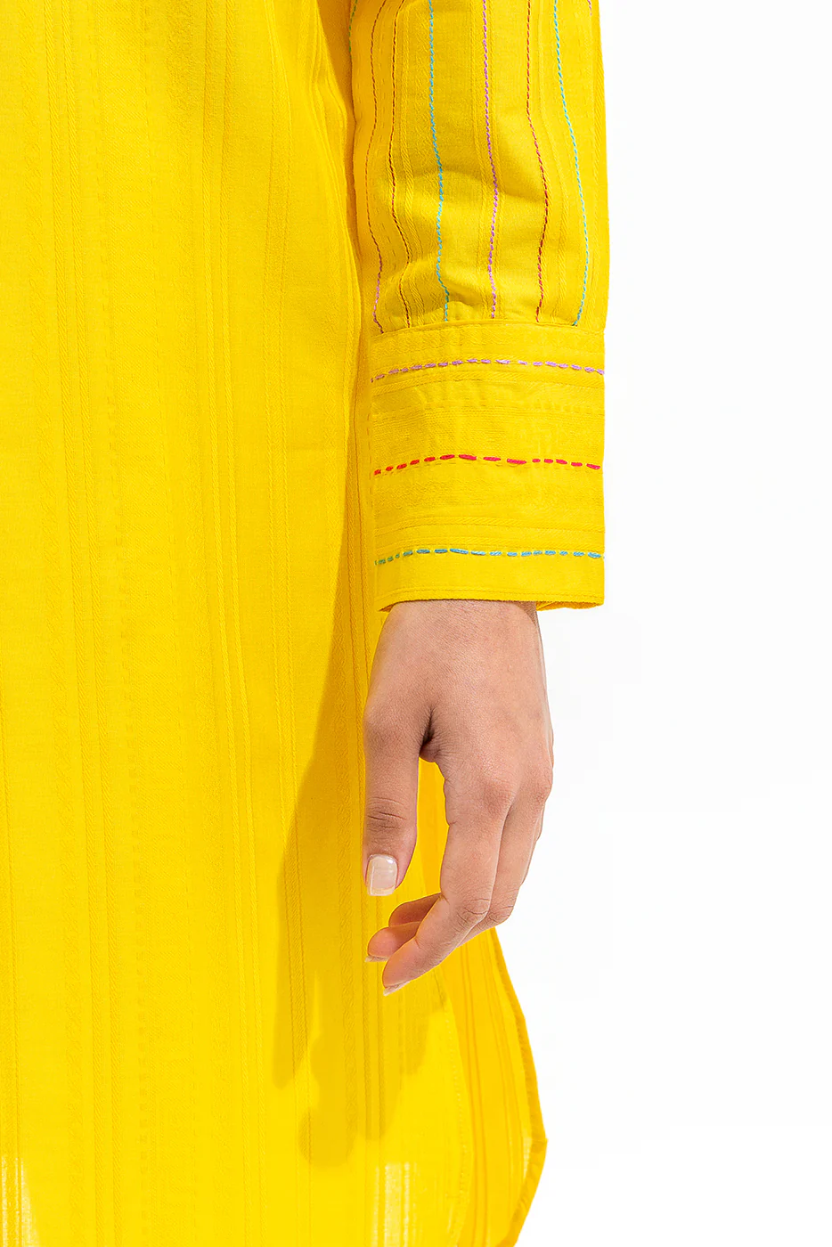 2 PIECE BASIC JACQUARD SUIT (PRET) - Image 4