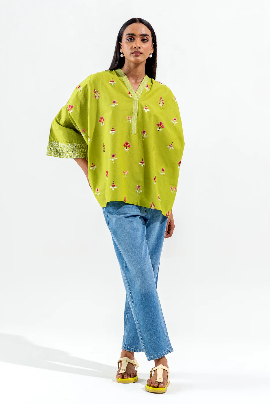 EMBROIDERED FUSION TOP (PRET) - Image 2
