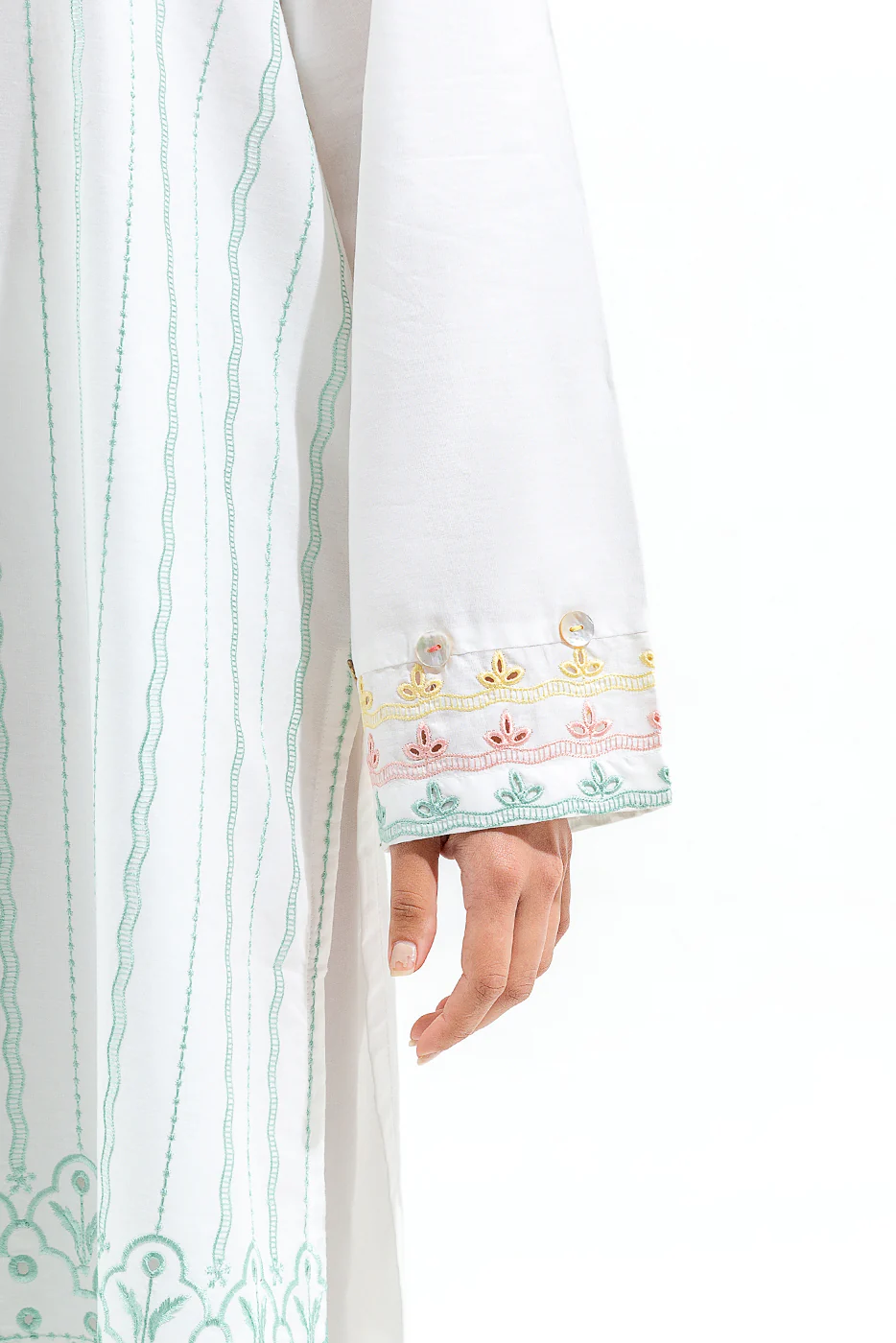 EMBROIDERED LAWN SHIRT (PRET) - Image 3