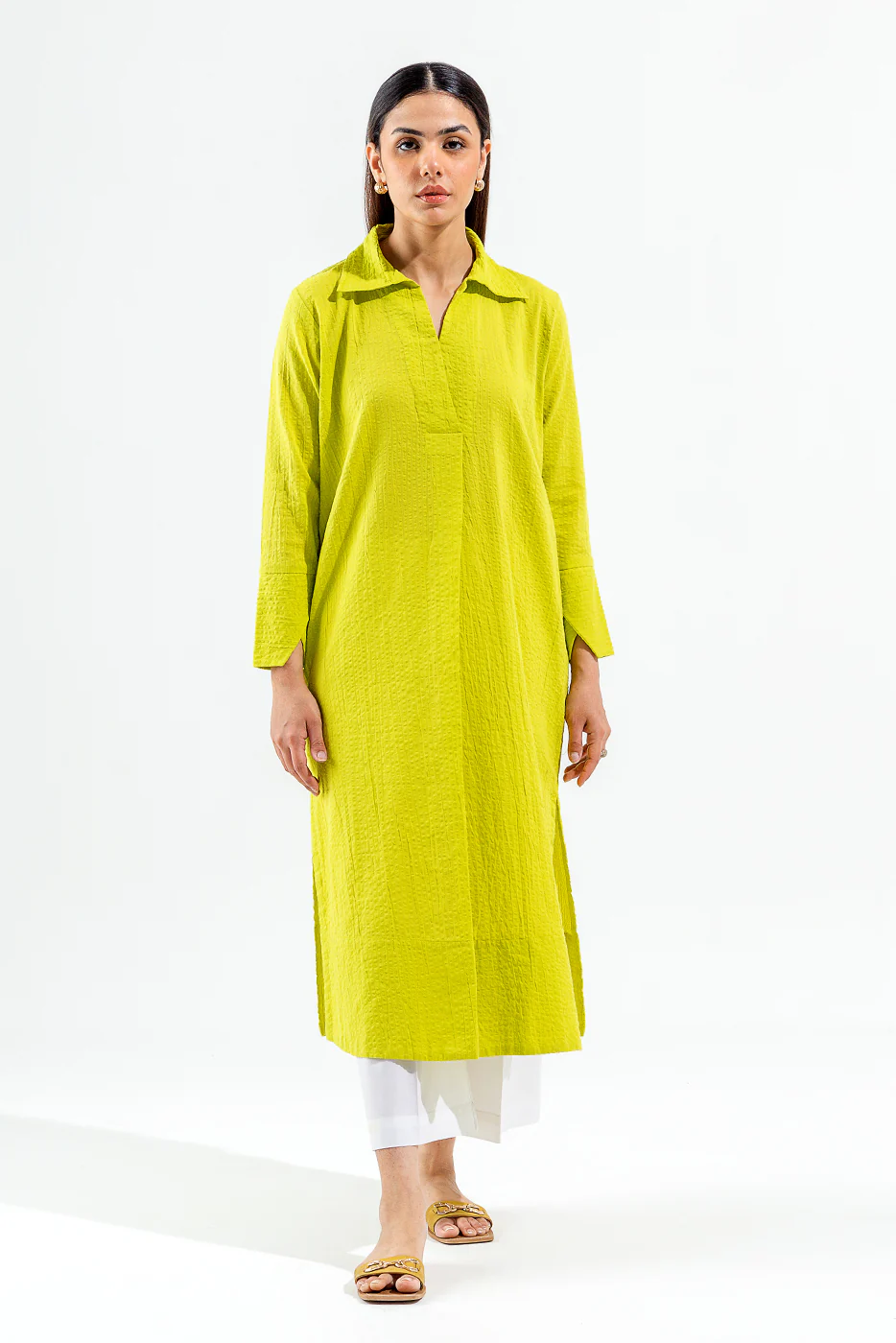 BASIC SEERSUCKER SHIRT (PRET) - Image 2