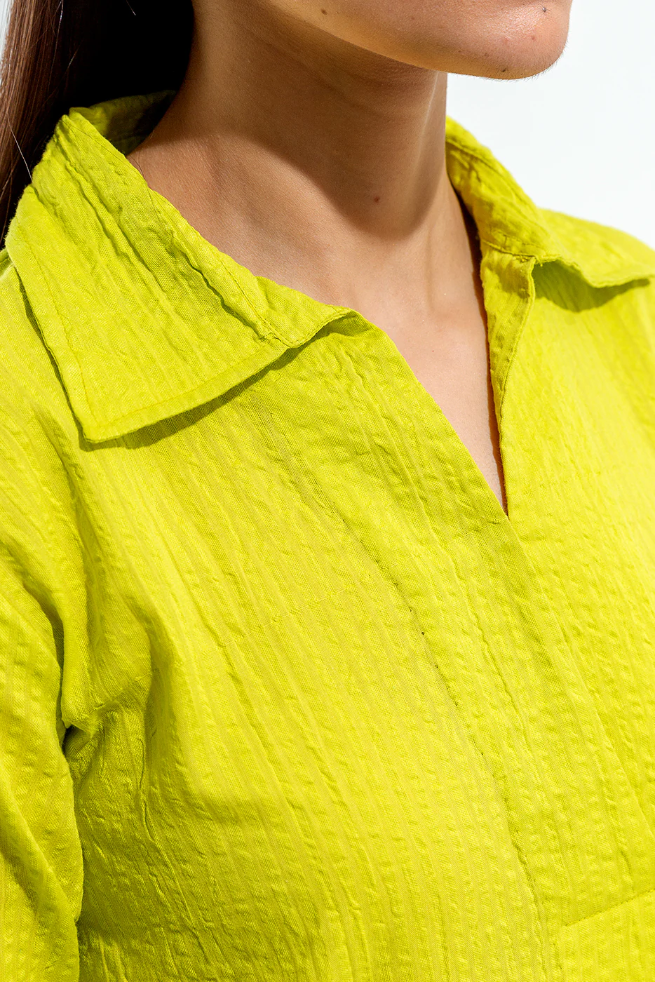 BASIC SEERSUCKER SHIRT (PRET) - Image 4