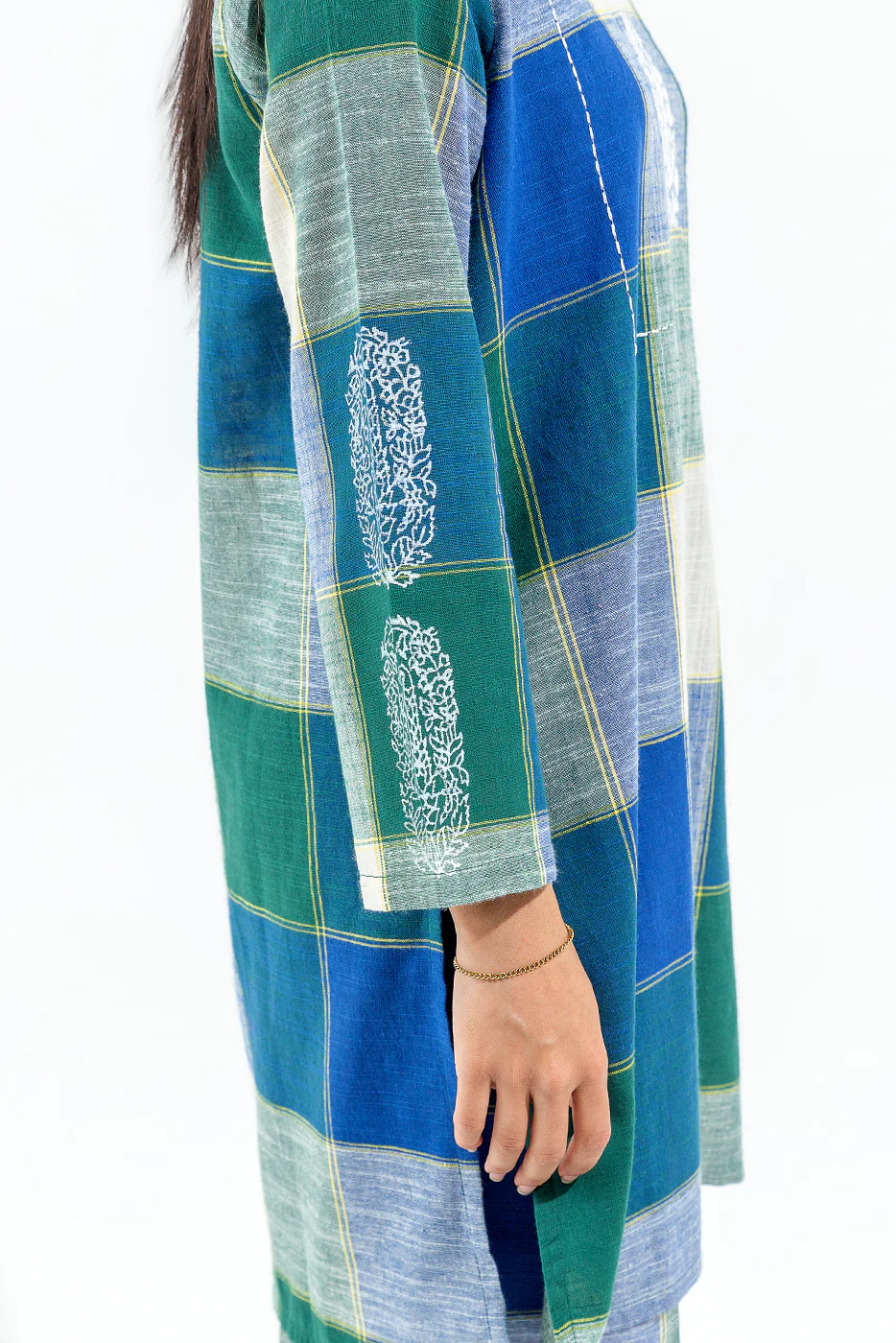 2 PIECE BASIC YARN DYED SUIT (PRET) - Image 5