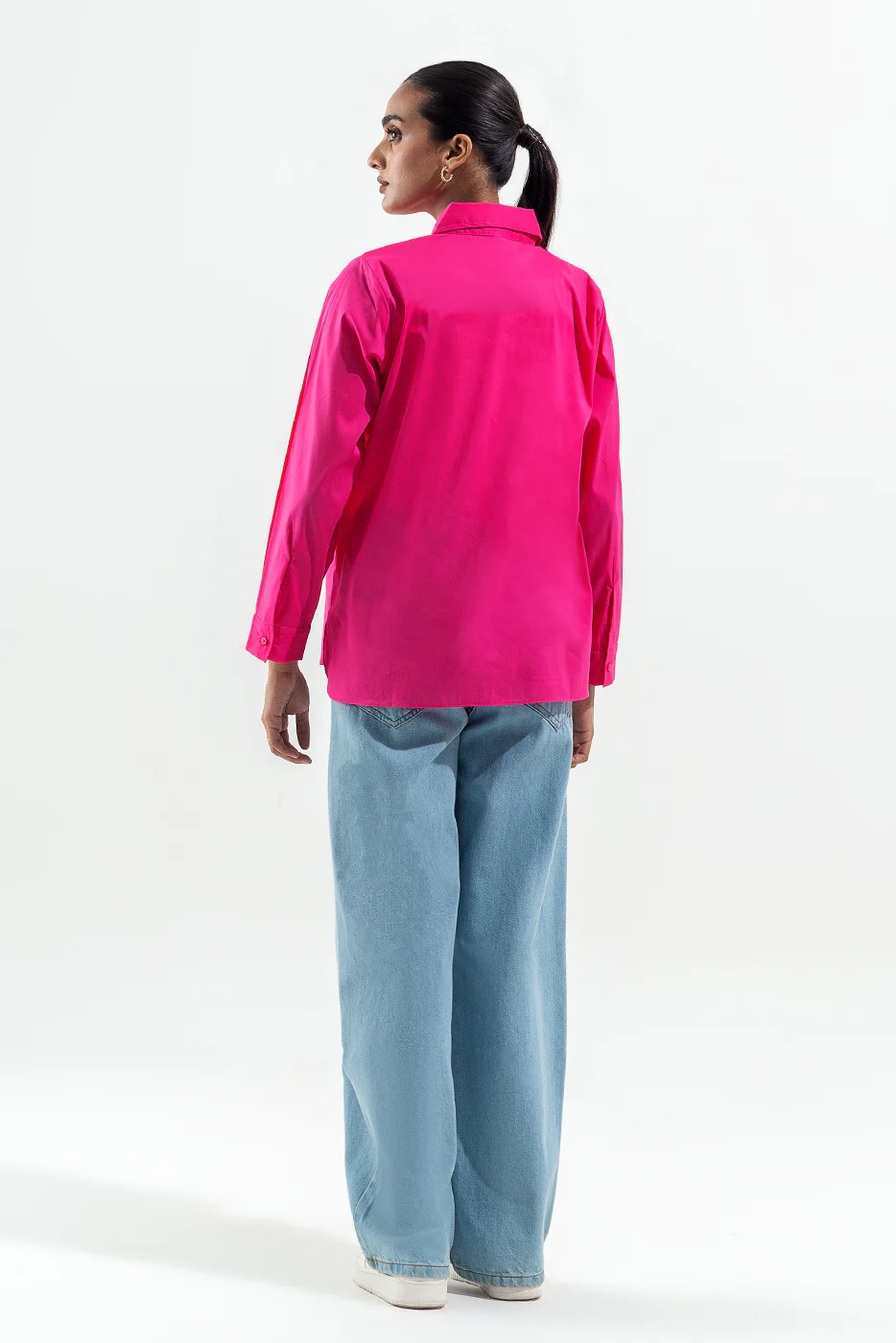 PINK BUTTON-THROUGH SHIRT - Image 4