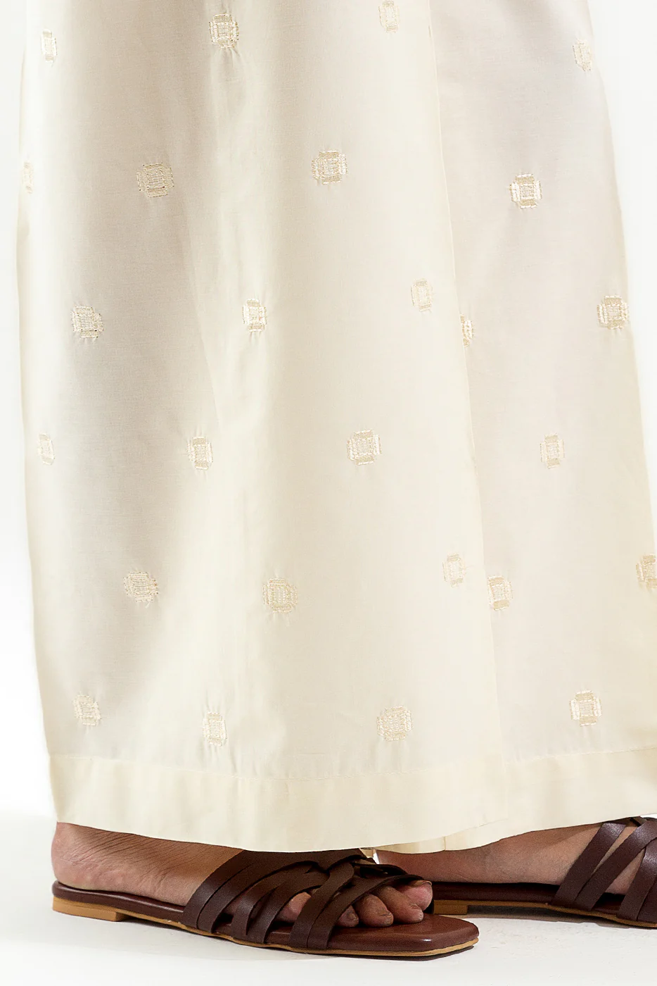 EMBROIDERED SLACK PANTS - Image 2