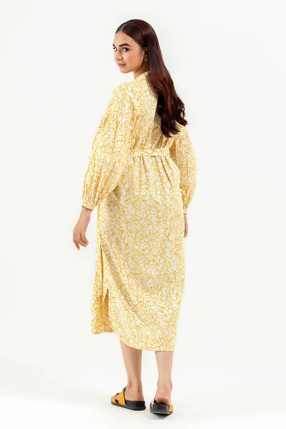 FLORAL PRINTED DRESS - Image 4