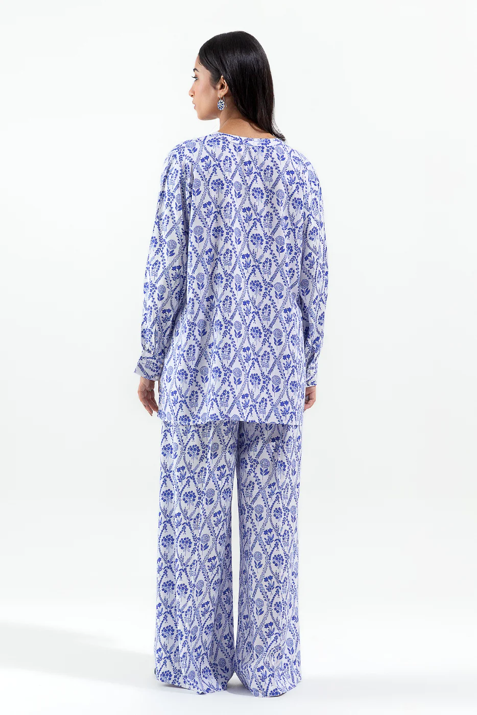 2 PIECE BASIC VISCOSE SUIT (PRET) - Image 3