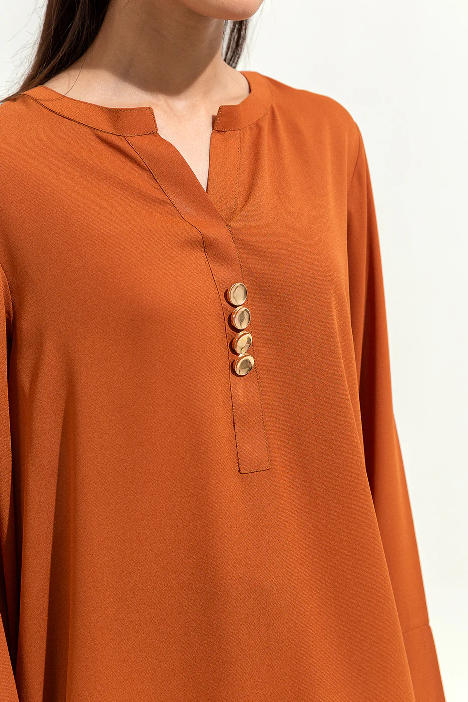 2 PIECE BASIC SILK SUIT (LUXURY-PRET) - Image 4
