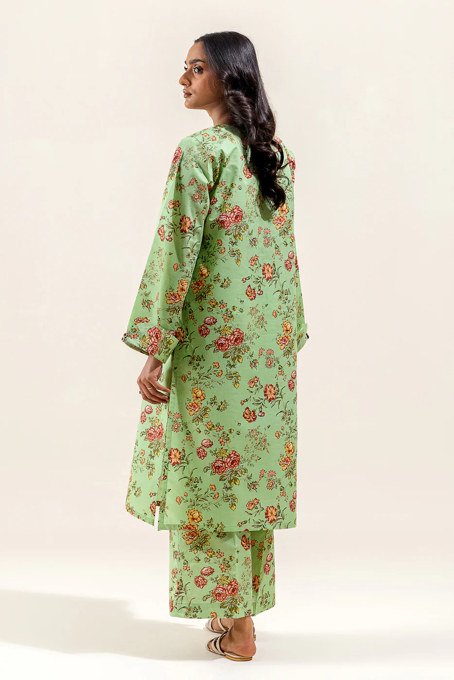 2 PIECE PRINTED SUIT-PEAR PRIMROSE (UNSTITCHED) - Image 5