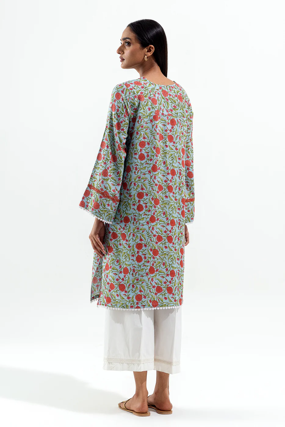 PRINTED VISCOSE SHIRT (PRET) - Image 3