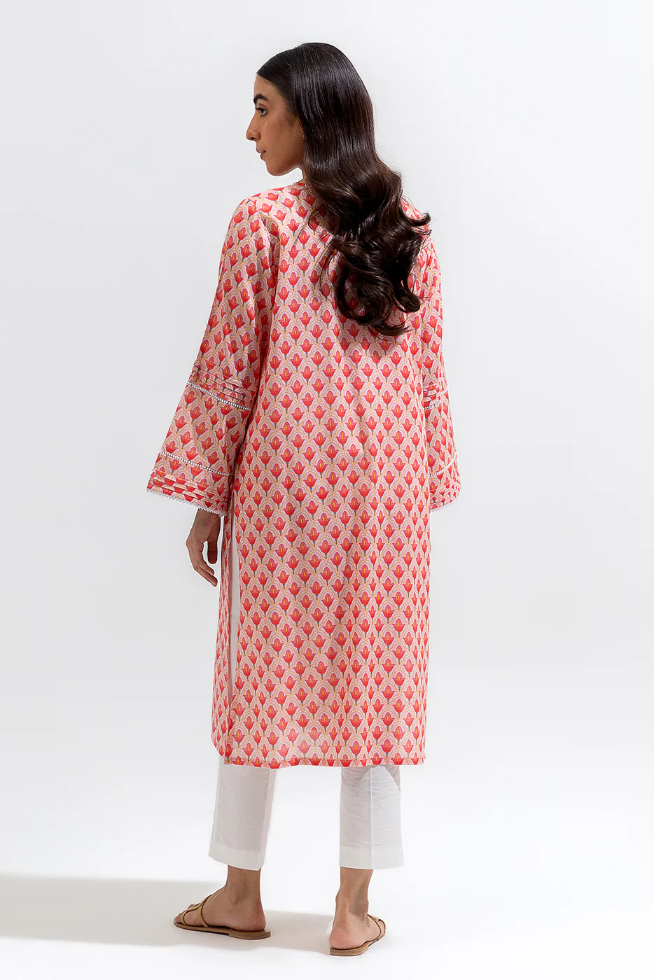 PRINTED LAWN SHIRT (PRET) - Image 3