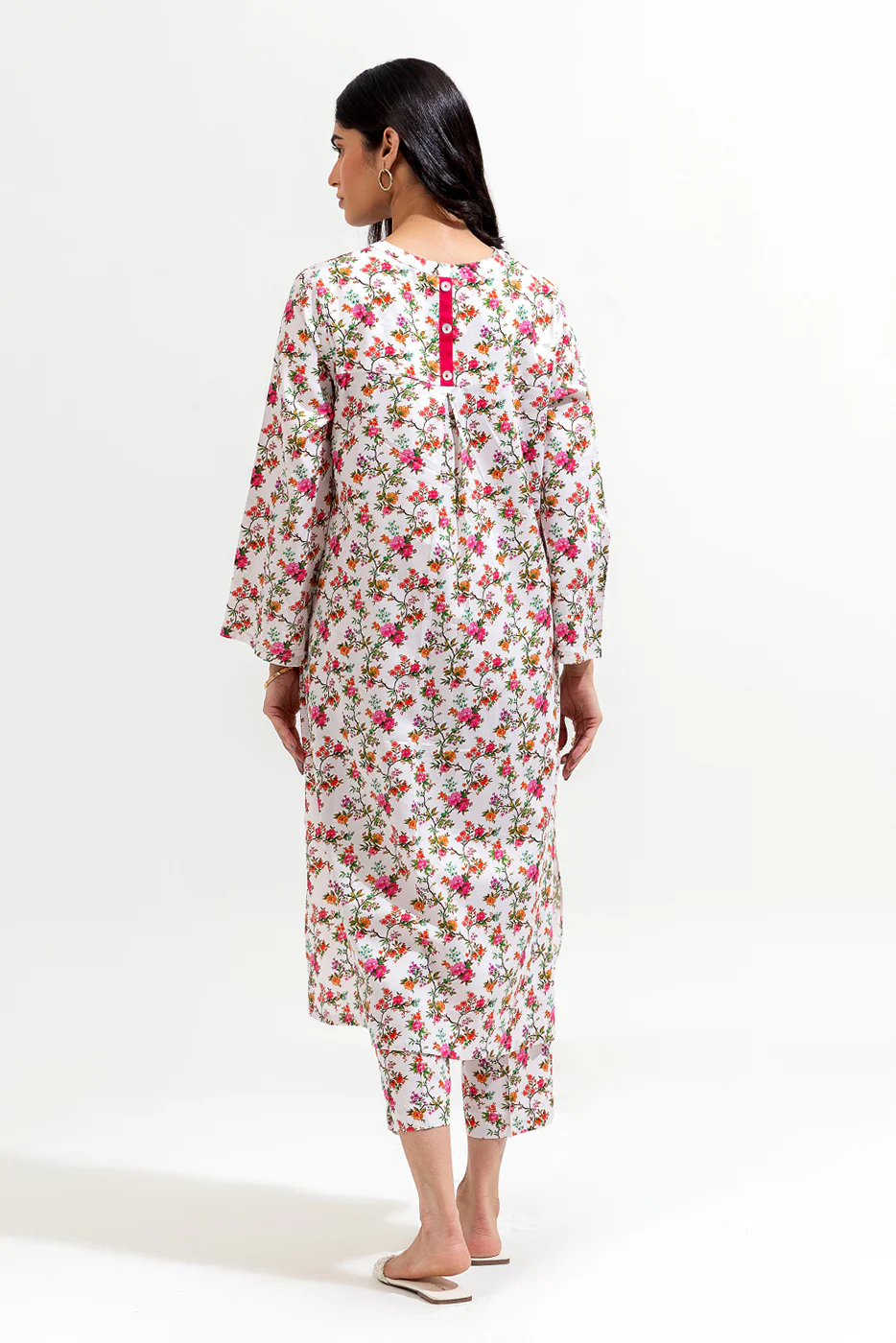 2 PIECE PRINTED PREMIUM LAWN SUIT (PRET) - Image 3