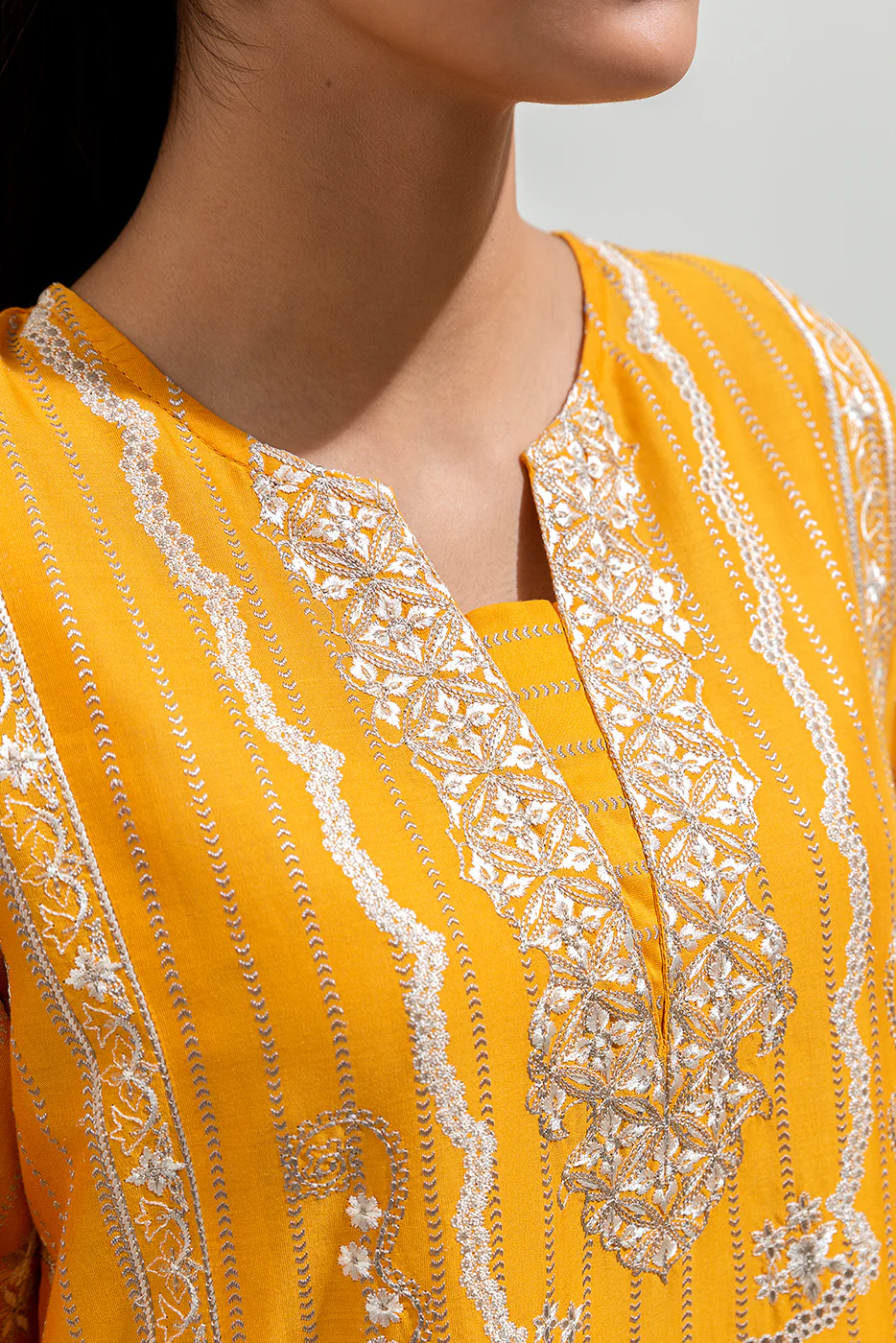 EMBROIDERED JACQUARD SHIRT (LUXURY-PRET) - Image 4