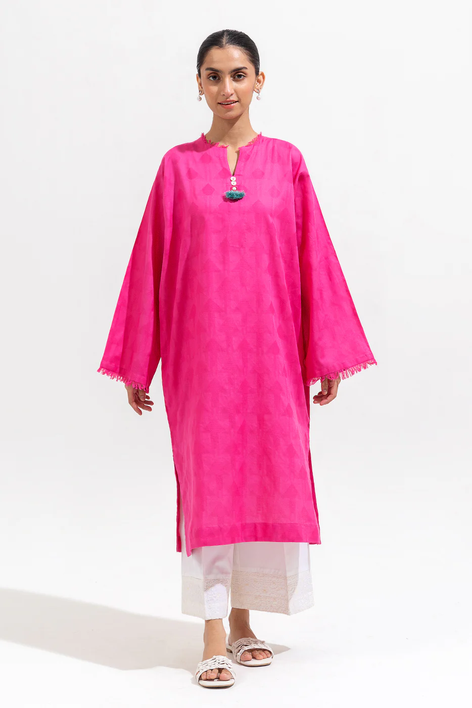BASIC JACQUARD SHIRT (PRET) - Image 2