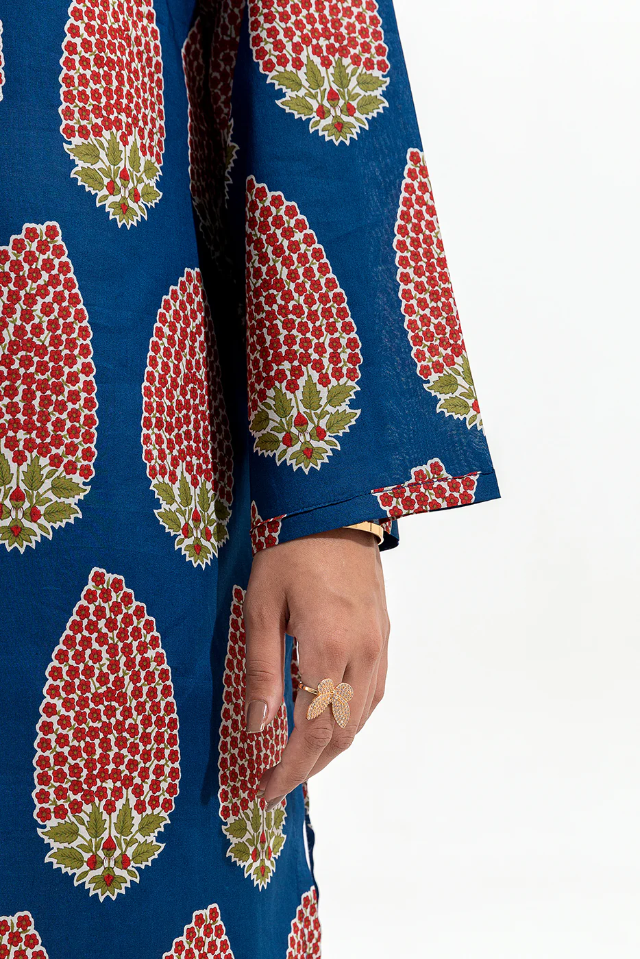 PRINTED LAWN SHIRT (PRET) - Image 5