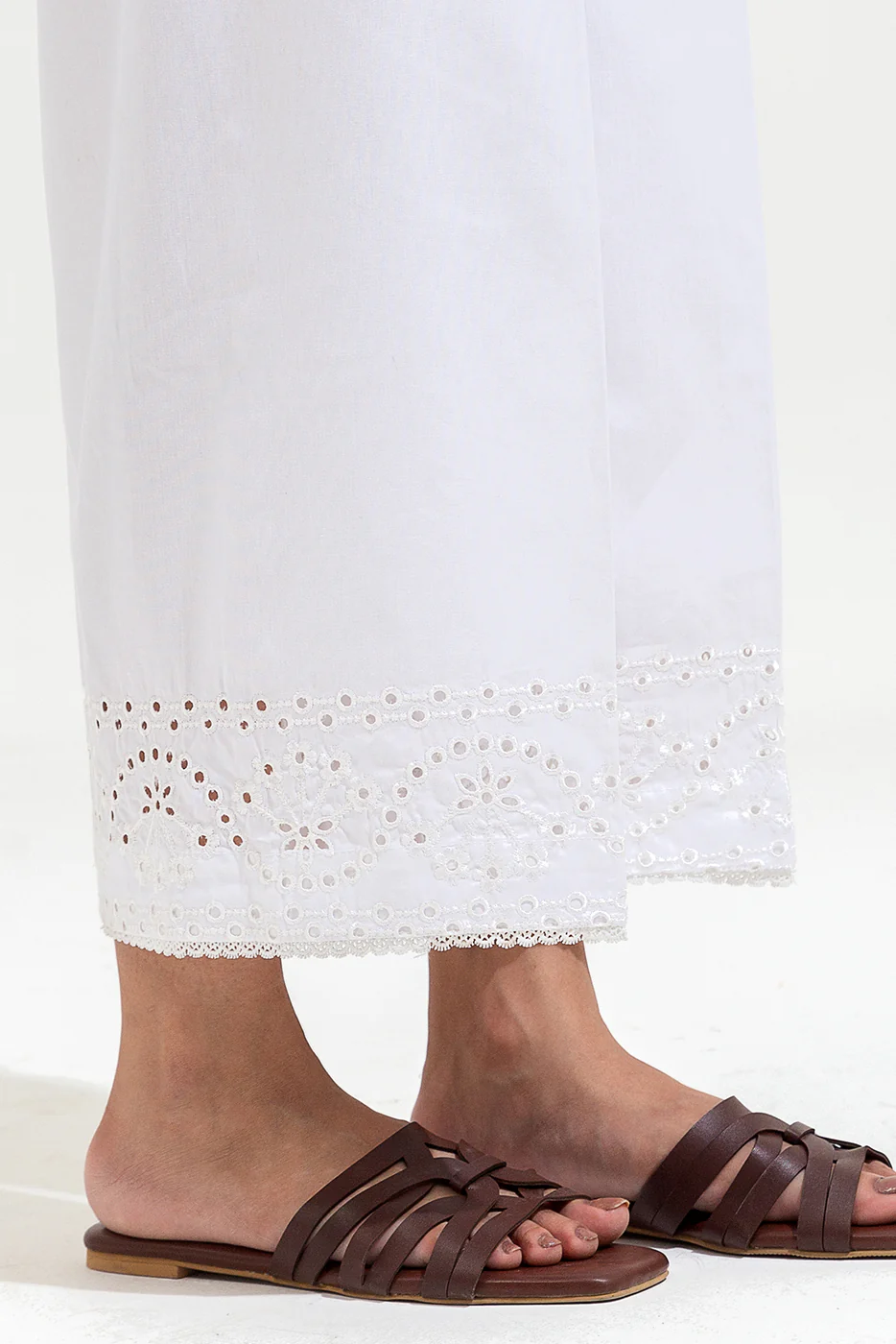 EMBROIDERED CULOTTE PANTS - Image 2