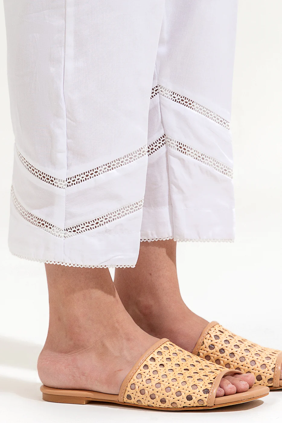 BASIC STRAIGHT PANTS - Image 2