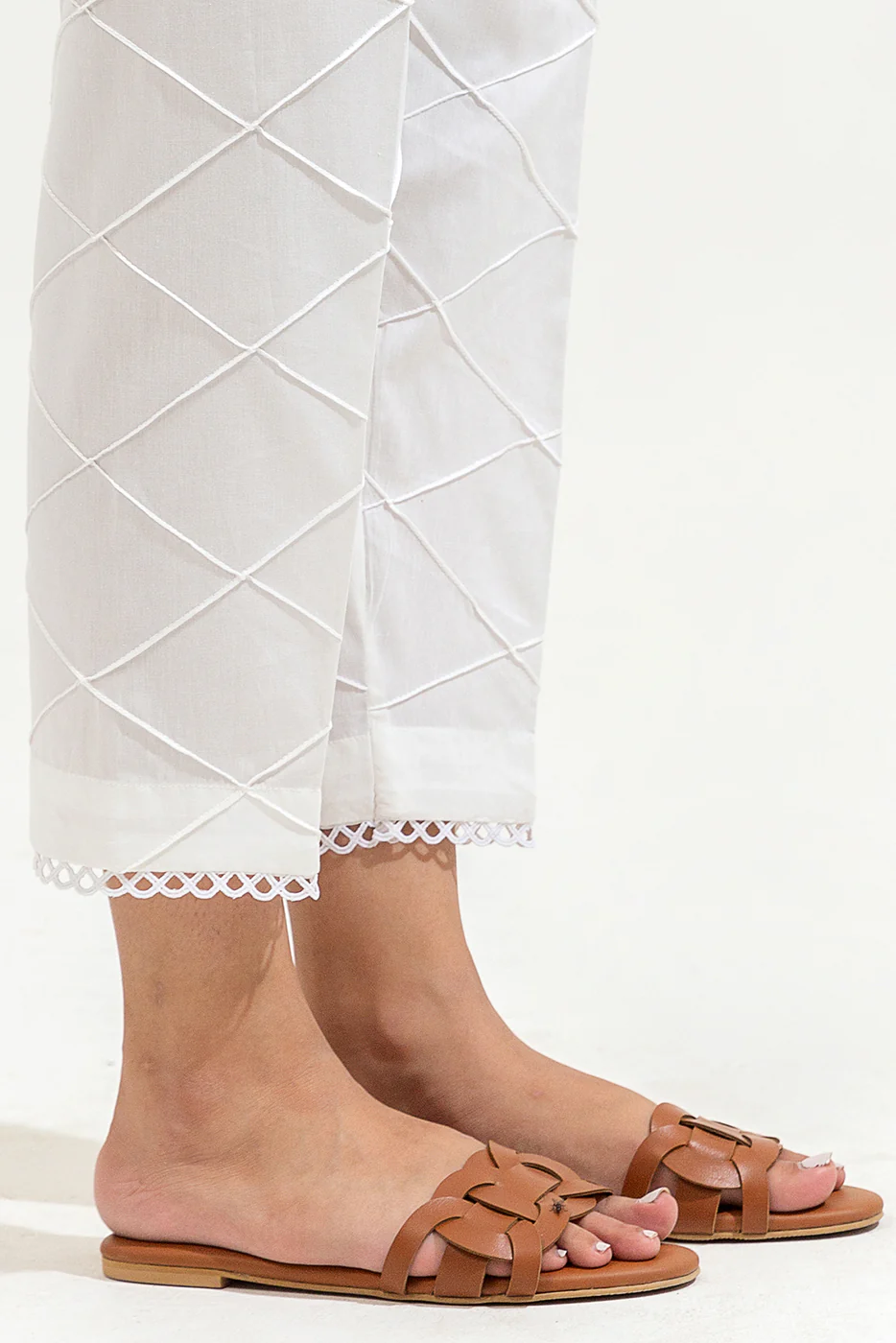 BASIC STRAIGHT PANTS - Image 2