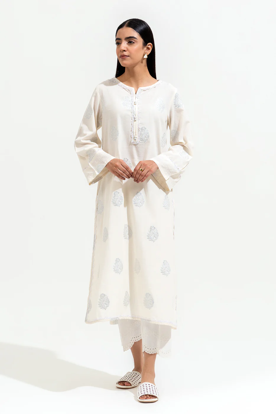 BASIC JACQUARD SHIRT (PRET) - Image 2