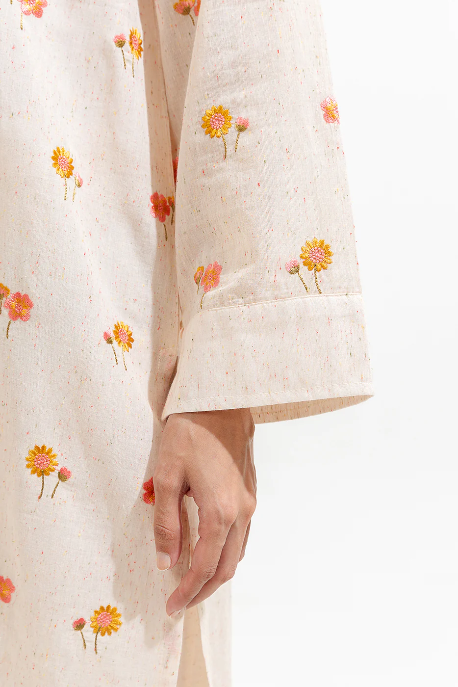 2 PIECE EMBROIDERED MULTI NAPS SUIT (PRET) - Image 3