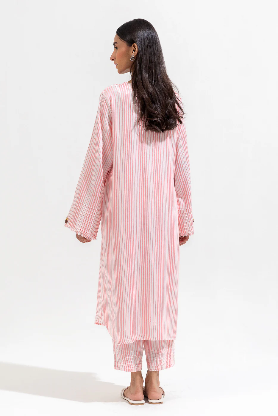 2 PIECE BASIC YARN DYED SUIT (PRET) - Image 3