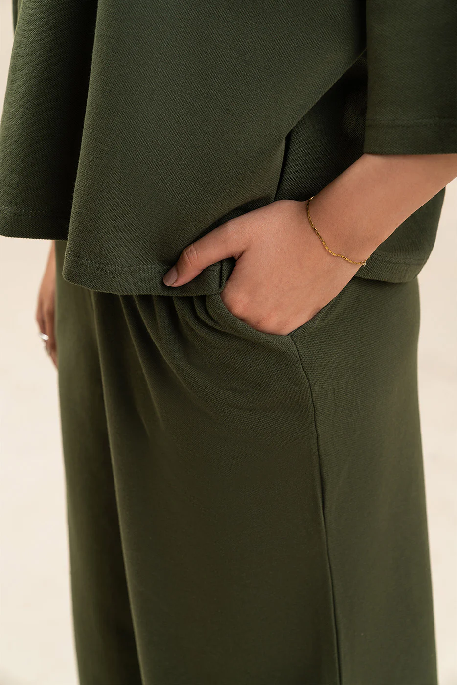 RELAXED FIT COLLARED TOP - Image 6