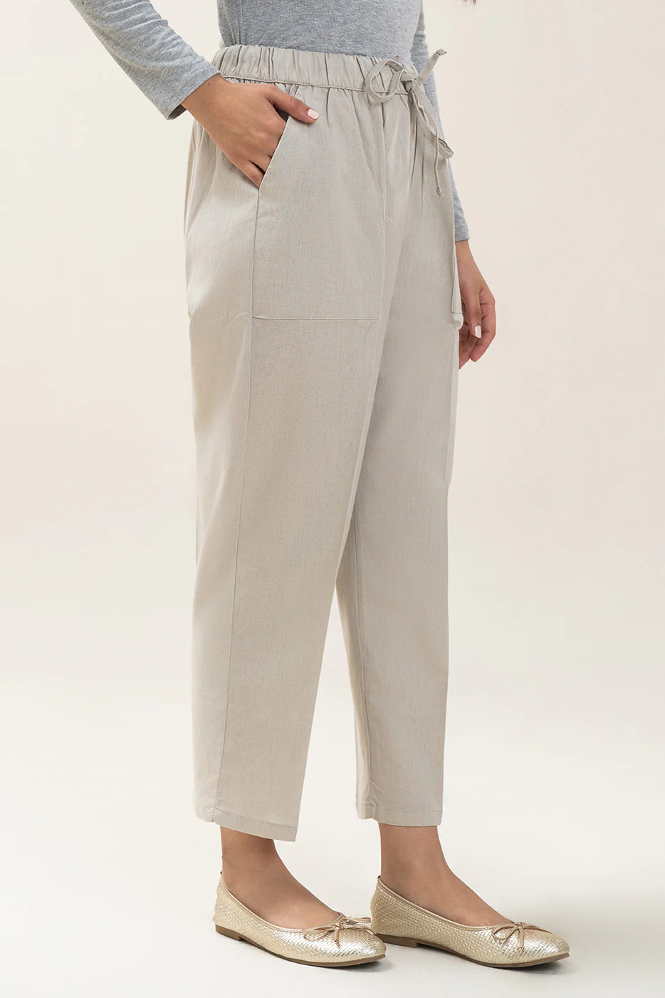 BASIC LINEN BOTTOM (WESTERN) - Image 2