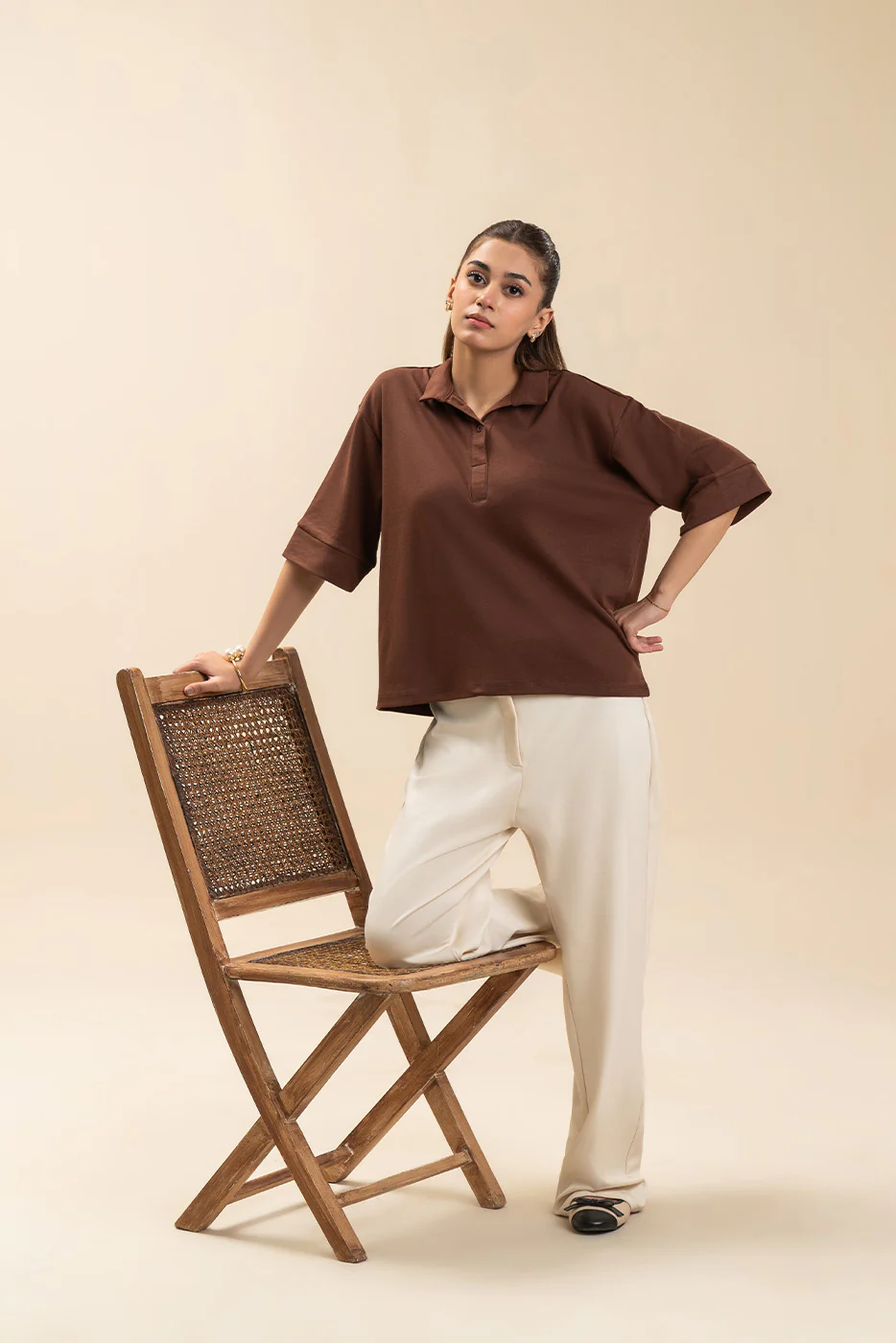 RELAXED FIT POLO SHIRT - Image 6