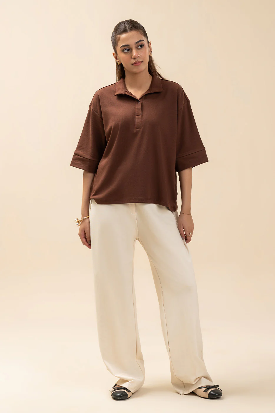 RELAXED FIT POLO SHIRT - Image 7