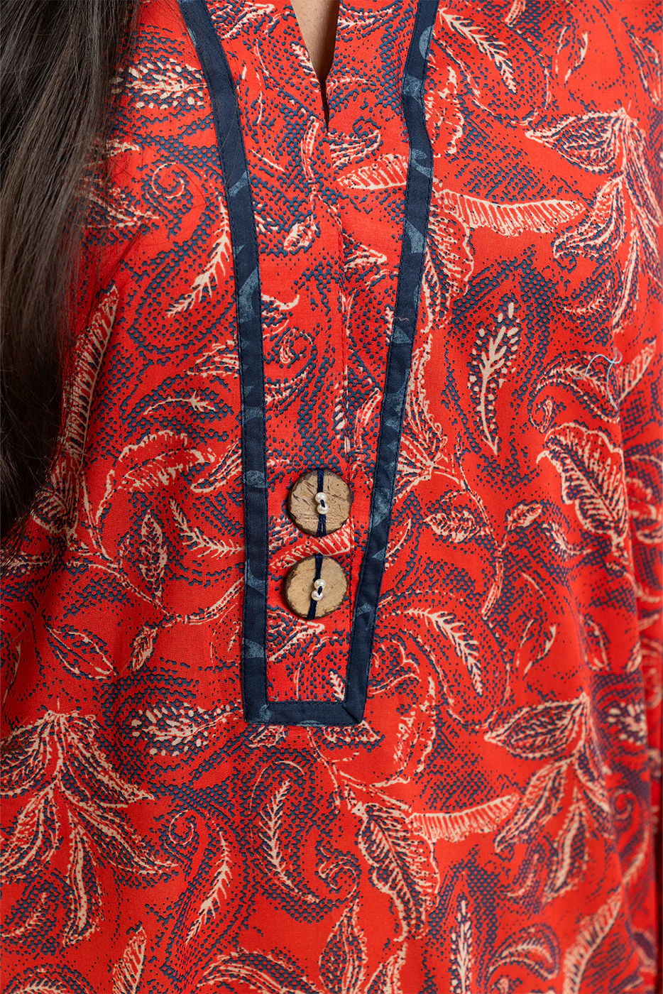 PRINTED LAWN SHIRT (PRET) - Image 5
