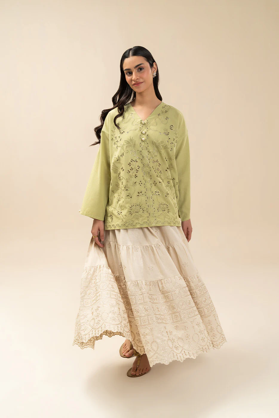EMBROIDERED TOP (FLOW) - Image 3