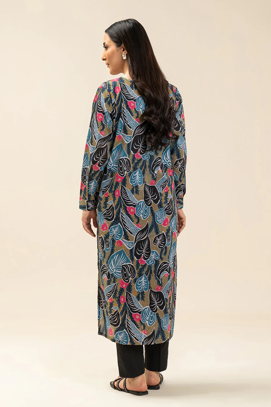 PRINTED LAWN SHIRT (PRET) - Image 4
