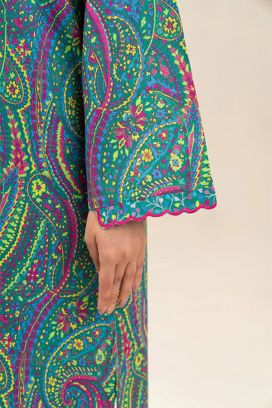 PRINTED LAWN SHIRT (PRET) - Image 5