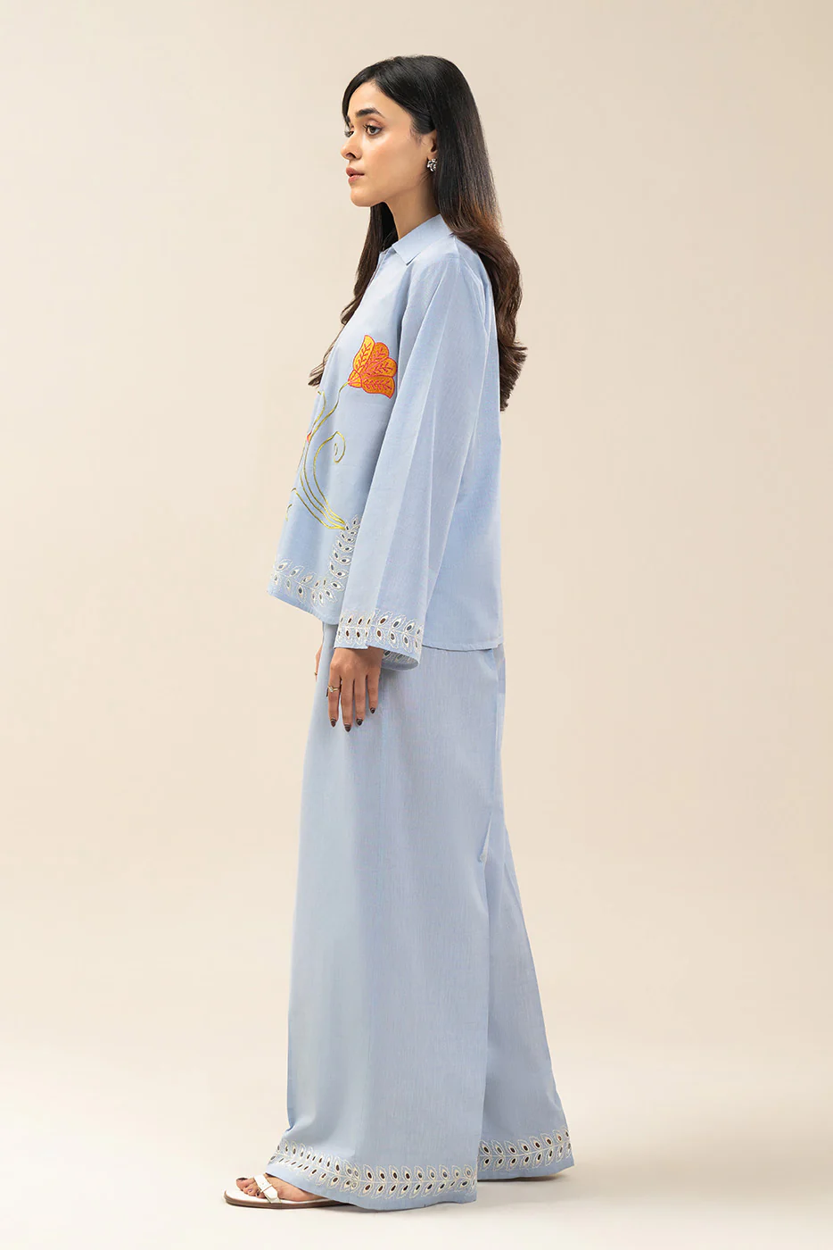 EMBROIDERED CO-ORD SET (FLOW) - Image 4