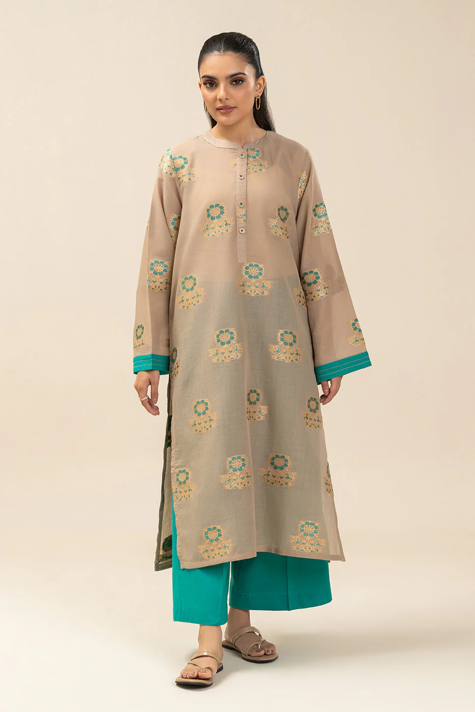 2 PIECE BASIC DANIER DOBBY SUIT (PRET) - Image 2