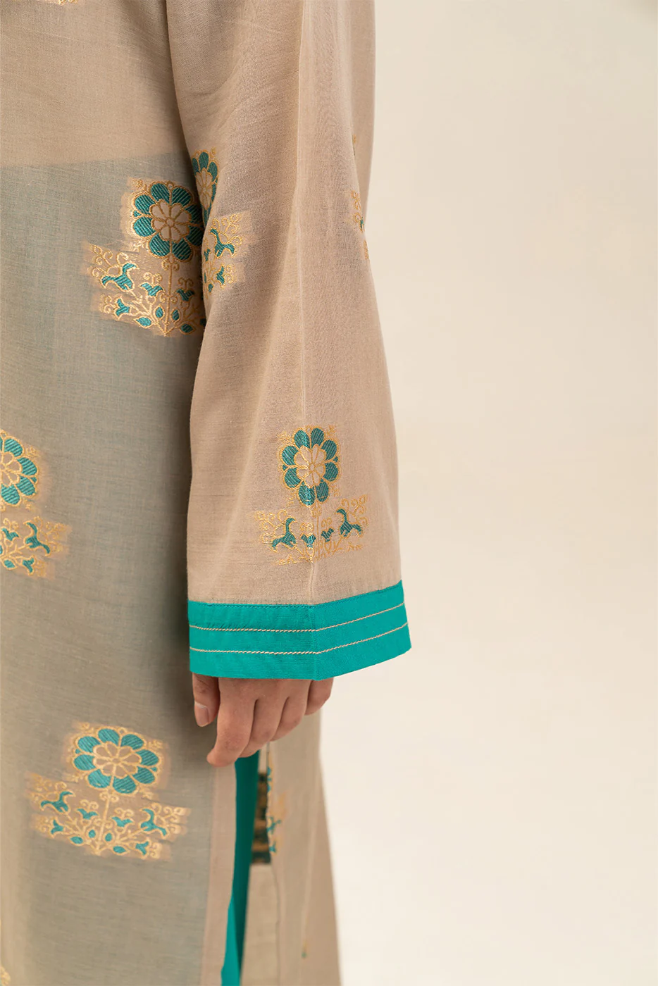 2 PIECE BASIC DANIER DOBBY SUIT (PRET) - Image 6