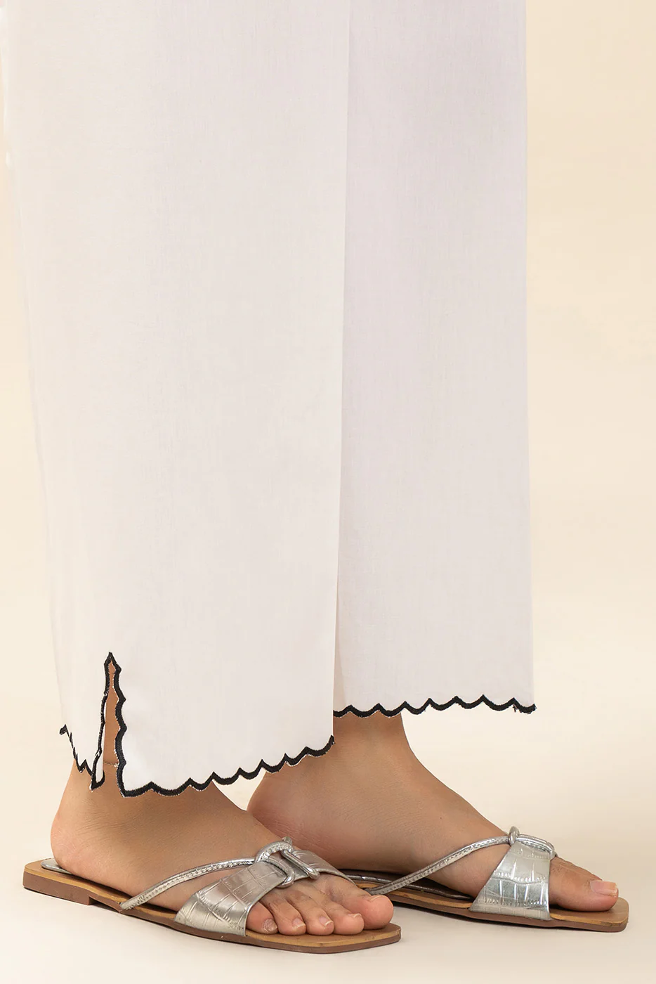 BASIC CULOTTE PANTS - Image 2
