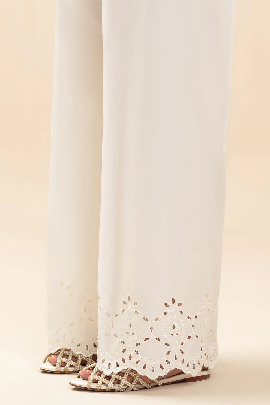 EMBROIDERED SLACK PANTS - Image 2