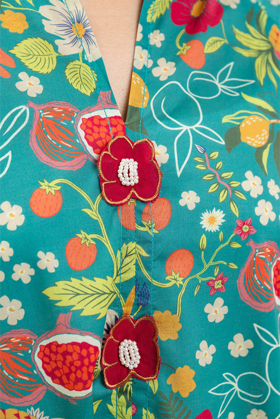 2 PIECE PRINTED LAWN SUIT (PRET) - Image 5