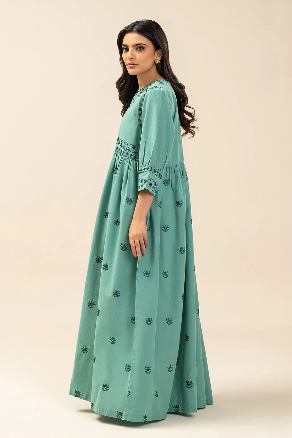 EMBROIDERED DRESS (FLOW) - Image 3