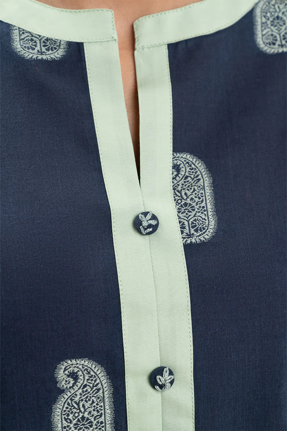 2 PIECE SOLID JACQUARD SUIT (PRET) - Image 3
