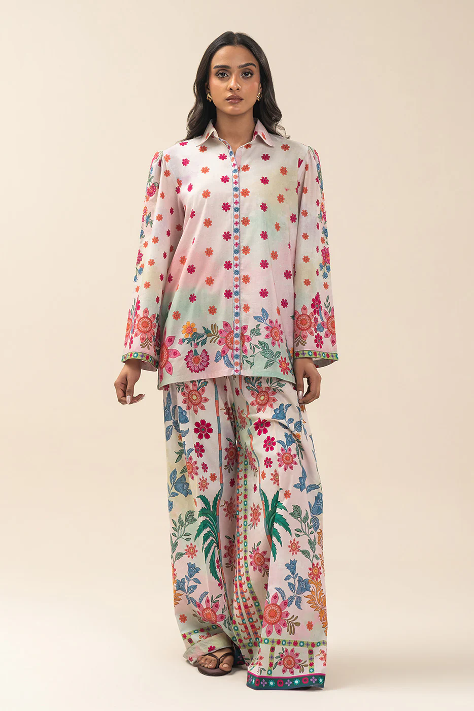 2 PIECE EMBROIDERED LAWN SUIT-PETAL POETRY (UNSTITCHED) - Image 2