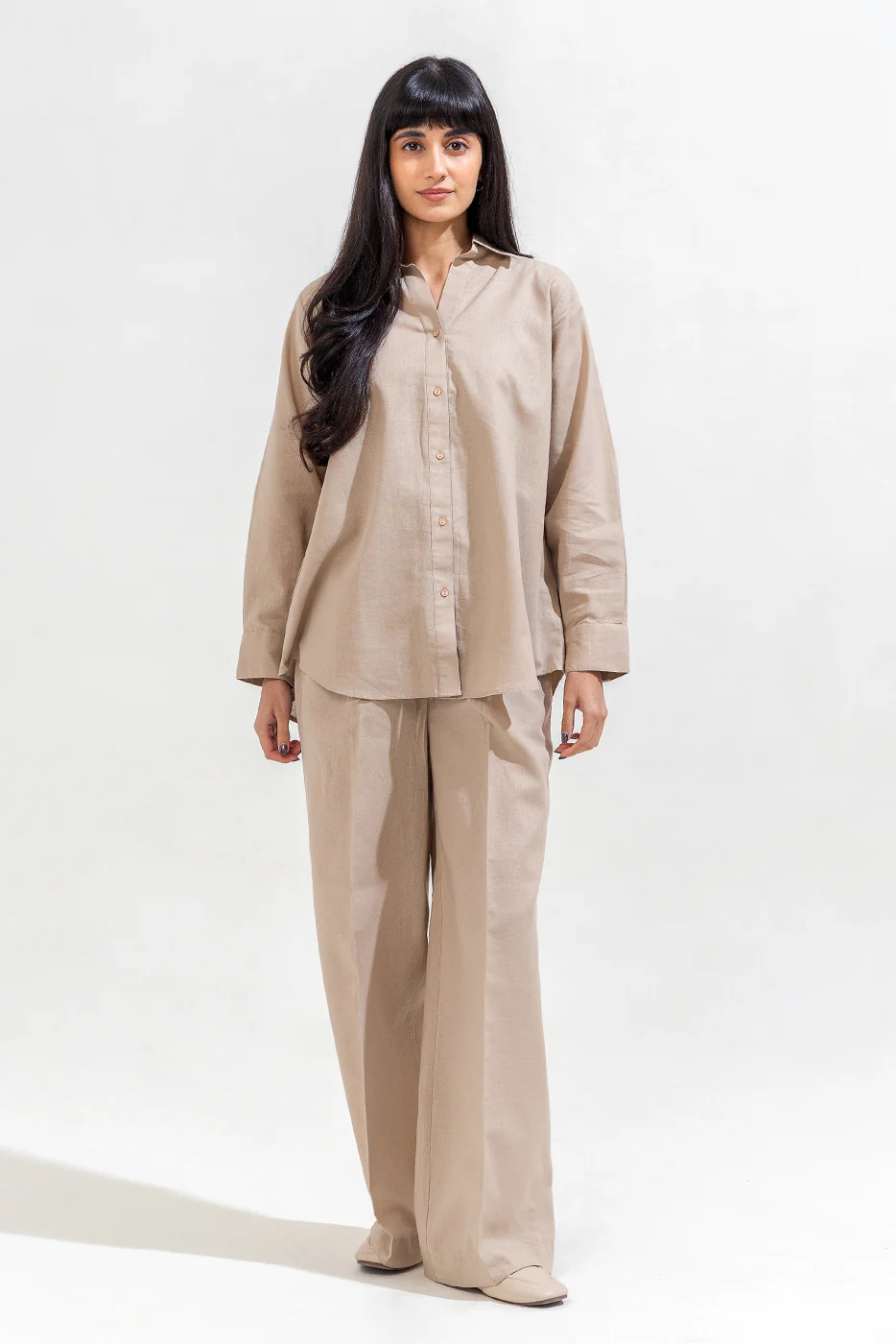 BASIC BUTTON-THROUGH CO-ORD SET - Image 2
