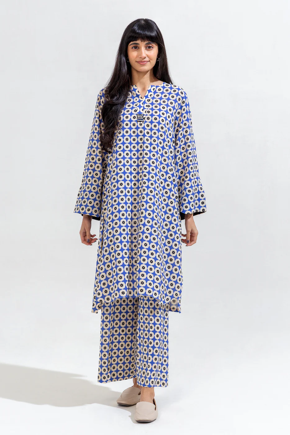 PRINTED VISCOSE SHIRT (PRET) - Image 2