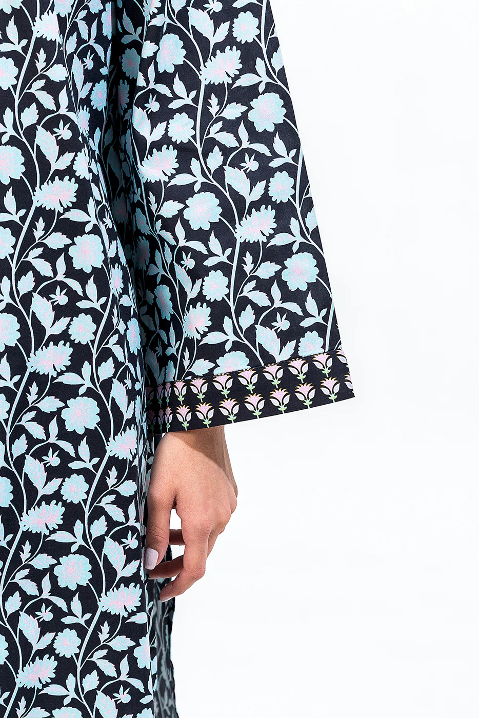 PRINTED CAMBRIC SHIRT (PRET) - Image 7