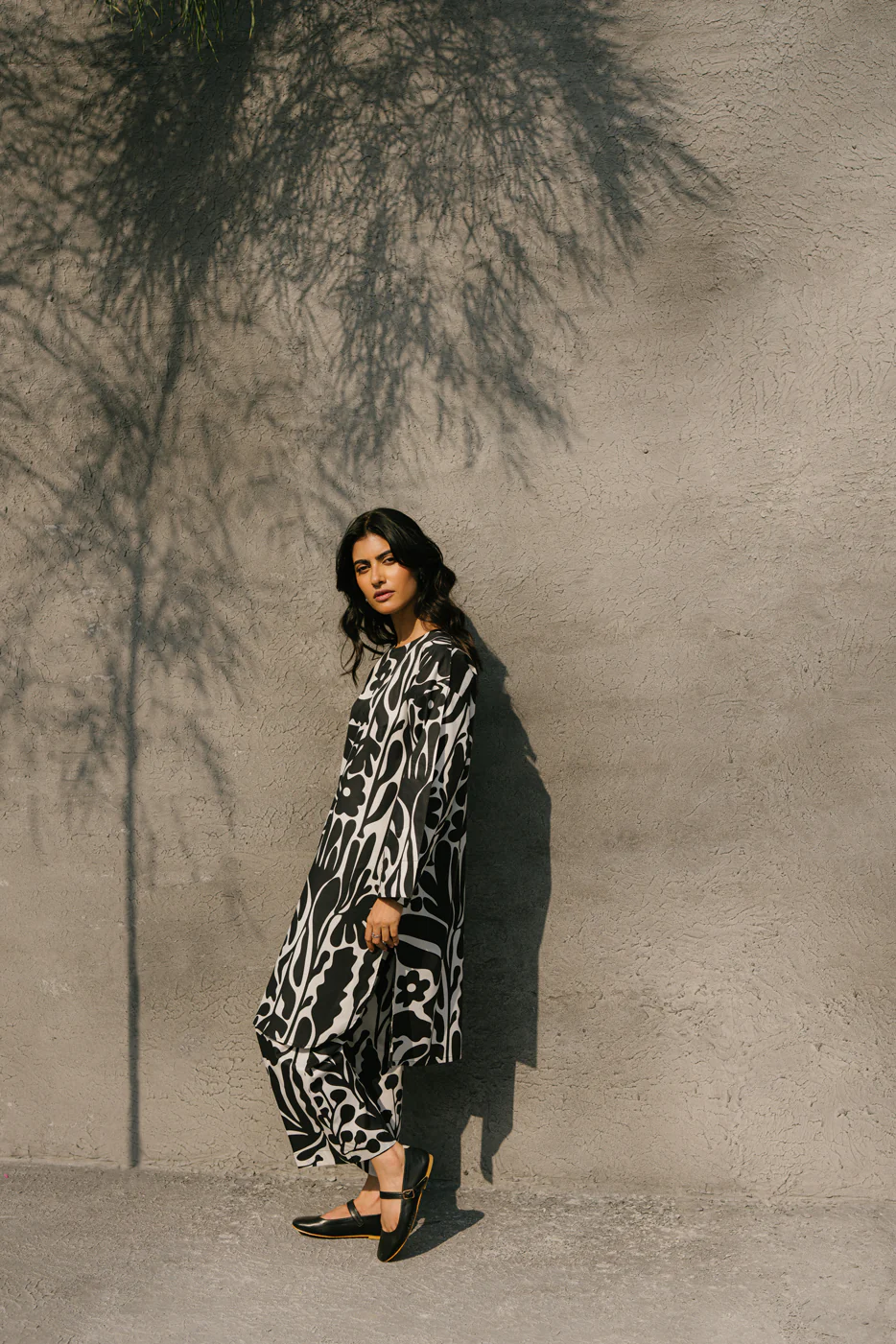 PRINTED CAMBRIC SHIRT (PRET) - Image 2