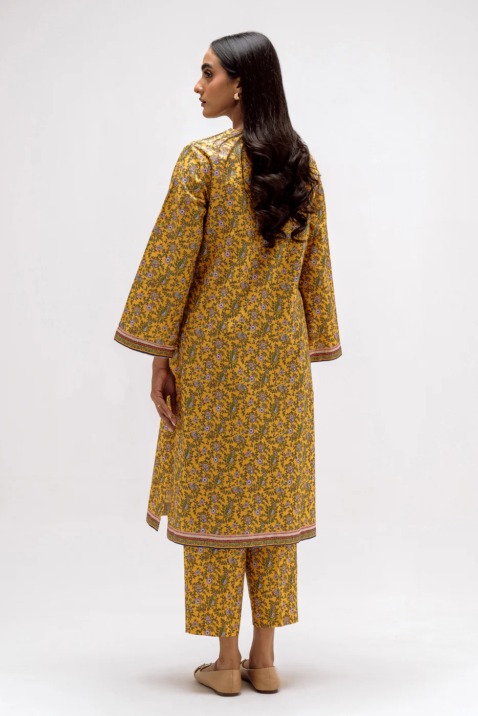 PRINTED CAMBRIC SHIRT (PRET) - Image 3