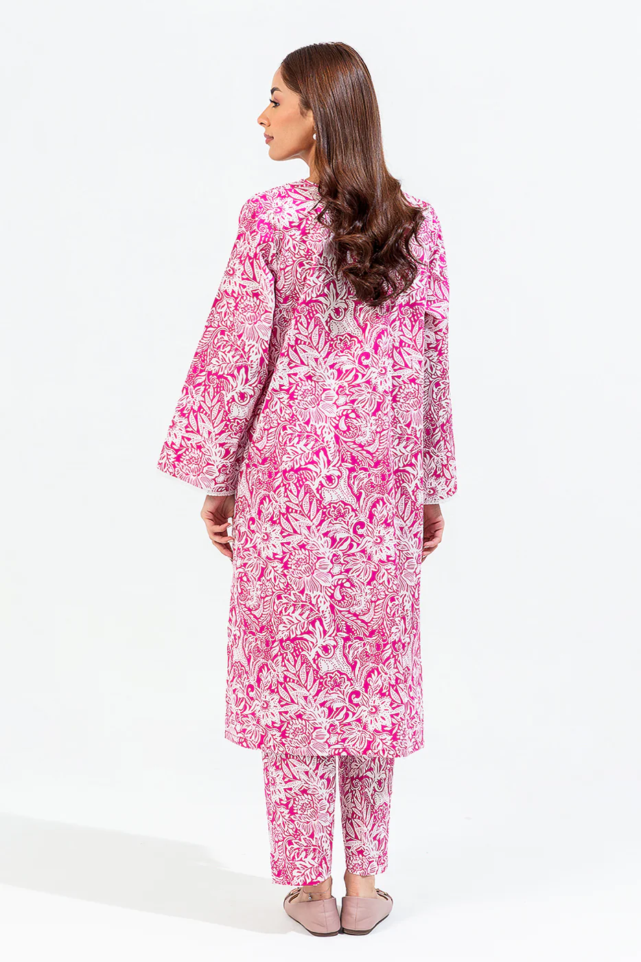 PRINTED CAMBRIC SHIRT (PRET) - Image 5