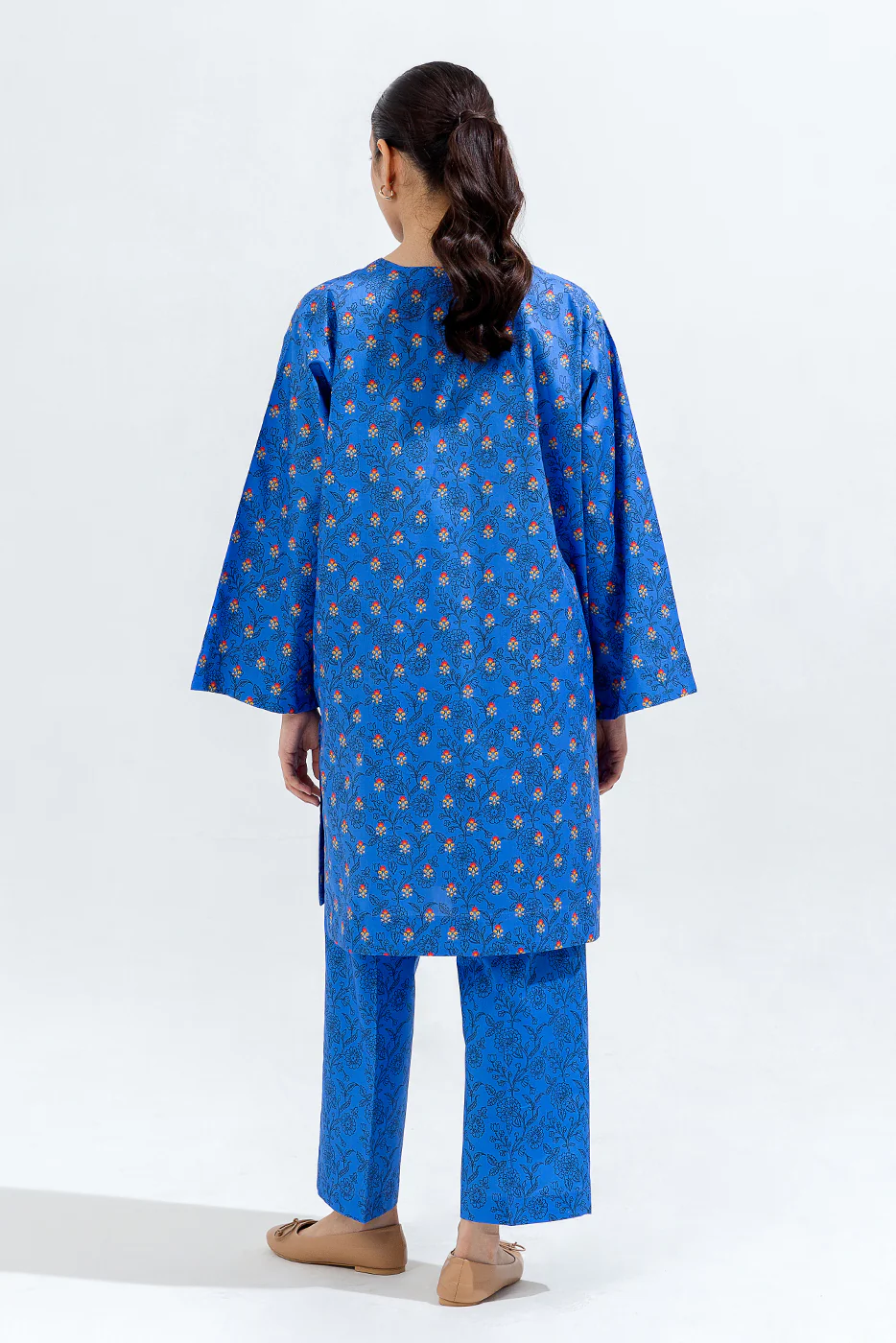 PRINTED CAMBRIC SHIRT (PRET) - Image 3