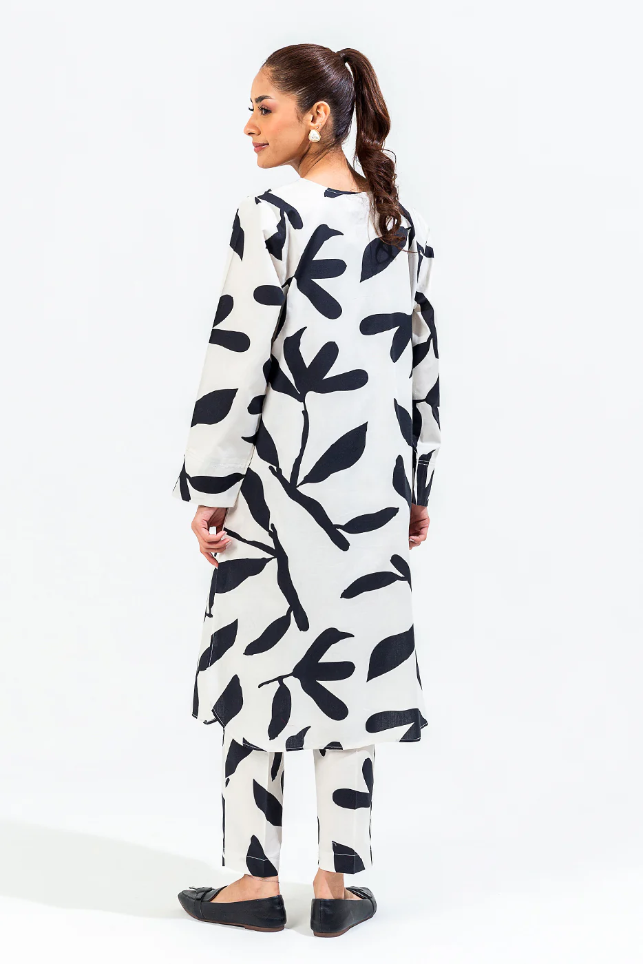 PRINTED CAMBRIC SHIRT (PRET) - Image 5